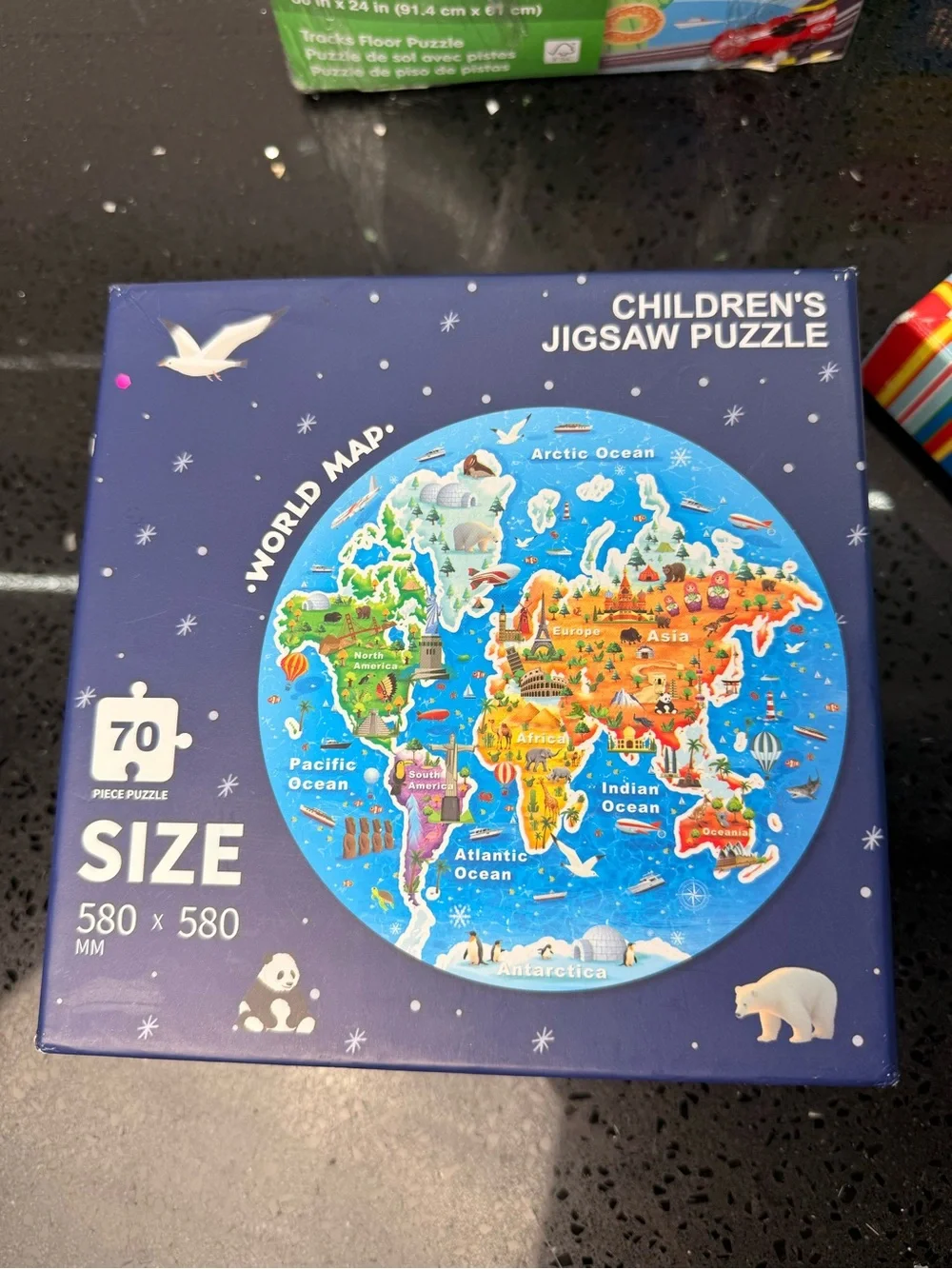 Kids’ Educational Puzzles & Learning Games – Set of 5 – All Pieces Included